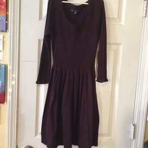 American Eagle dark maroon dress